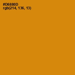 #D6880D - Geebung Color Image