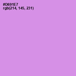 #D691E7 - Light Wisteria Color Image