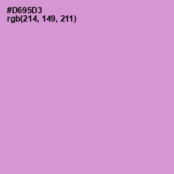 #D695D3 - Light Orchid Color Image