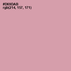 #D69DAB - Careys Pink Color Image