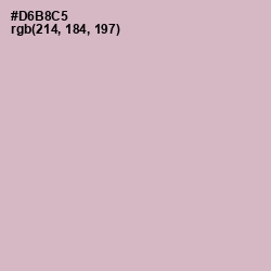 #D6B8C5 - Thistle Color Image