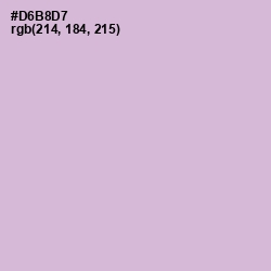 #D6B8D7 - Thistle Color Image
