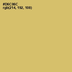 #D6C06C - Tacha Color Image