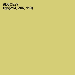 #D6CE77 - Chenin Color Image
