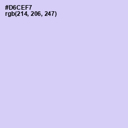 #D6CEF7 - Moon Raker Color Image