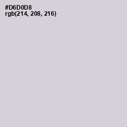 #D6D0D8 - Mischka Color Image