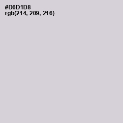 #D6D1D8 - Iron Color Image