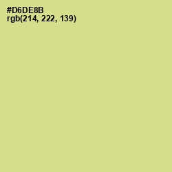 #D6DE8B - Deco Color Image