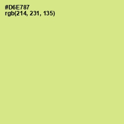 #D6E787 - Deco Color Image