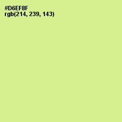 #D6EF8F - Mindaro Color Image