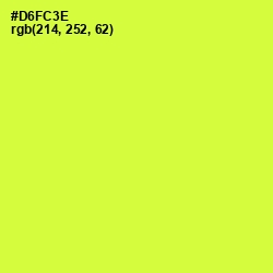 #D6FC3E - Pear Color Image