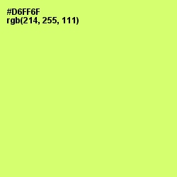 #D6FF6F - Sulu Color Image