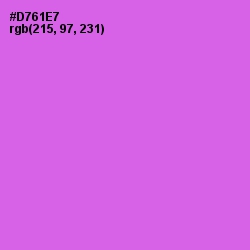 #D761E7 - Heliotrope Color Image