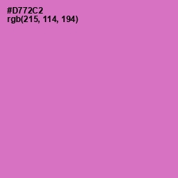 #D772C2 - Orchid Color Image