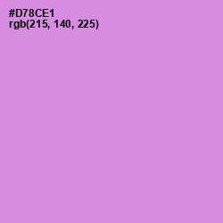 #D78CE1 - Light Orchid Color Image