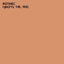 #D7946C - Whiskey Color Image