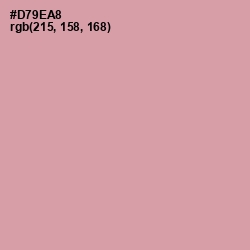 #D79EA8 - Careys Pink Color Image