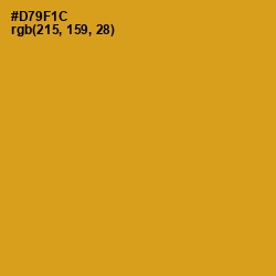 #D79F1C - Geebung Color Image