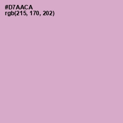 #D7AACA - Lilac Color Image