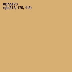 #D7AF73 - Apache Color Image