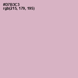 #D7B3C3 - Lilac Color Image