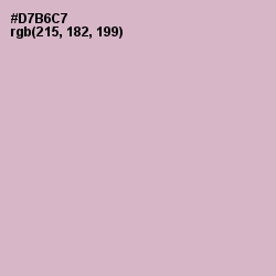 #D7B6C7 - Thistle Color Image