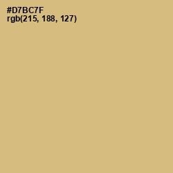 #D7BC7F - Apache Color Image