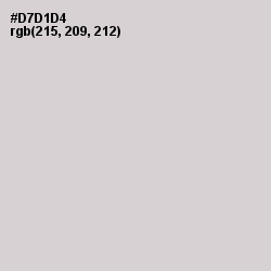 #D7D1D4 - Quill Gray Color Image