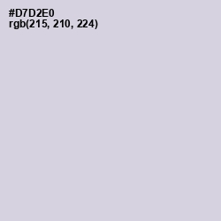 #D7D2E0 - Geyser Color Image