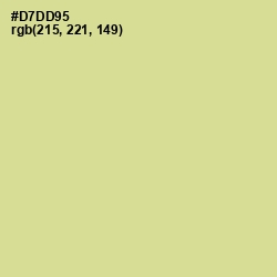 #D7DD95 - Deco Color Image
