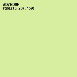 #D7ED9F - Gossip Color Image