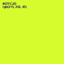 #D7FC2D - Pear Color Image