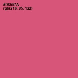 #D8557A - Cranberry Color Image