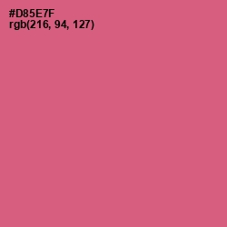 #D85E7F - Cranberry Color Image