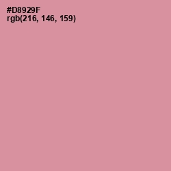 #D8929F - Petite Orchid Color Image