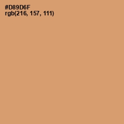 #D89D6F - Whiskey Color Image