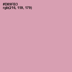 #D89FB3 - Careys Pink Color Image