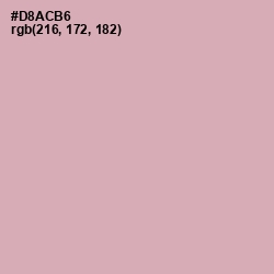#D8ACB6 - Blossom Color Image