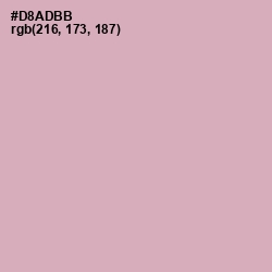 #D8ADBB - Blossom Color Image