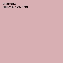 #D8B0B3 - Blossom Color Image