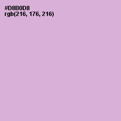 #D8B0D8 - Thistle Color Image