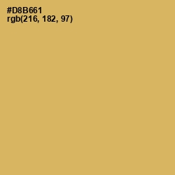 #D8B661 - Apache Color Image