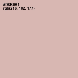 #D8B6B1 - Blossom Color Image