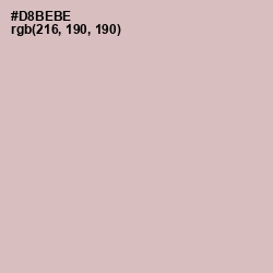 #D8BEBE - Blossom Color Image