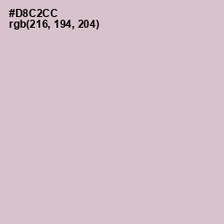 #D8C2CC - Wafer Color Image