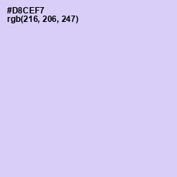 #D8CEF7 - Moon Raker Color Image