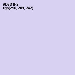 #D8D1F2 - Fog Color Image