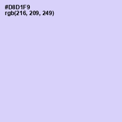 #D8D1F9 - Fog Color Image