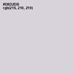 #D8D2DB - Iron Color Image