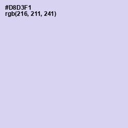 #D8D3F1 - Fog Color Image